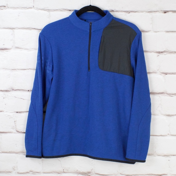 adidas Other - ADIDAS Half Zip Pull Over Fleece Sweatshirt XL